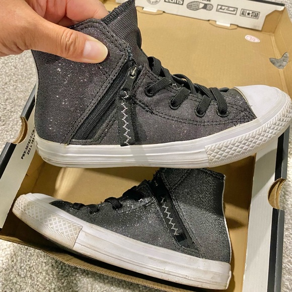 CONVERSE SHOES HIGH CUT WITH ZIPPER SIZE 1 - Picture 6 of 6